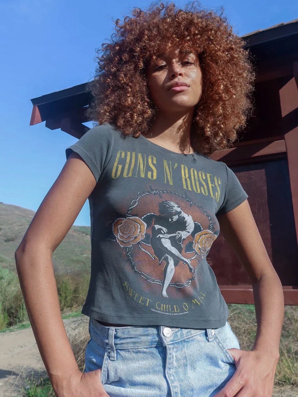 People of Leisure X Guns and Roses small boyfriend T